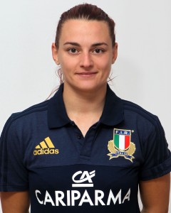 Parma, 13/12/2015, raduno della Nazionale femminile, squadra e profili individuali, Elisa Pillotti, 29/12/91, Rugby Parabiago.