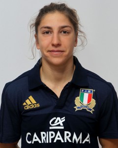 Parma, 13/12/2015, raduno della Nazionale femminile, squadra e profili individuali, Sofia Stefan, 12/05/92, Stade Rennais Rugby.